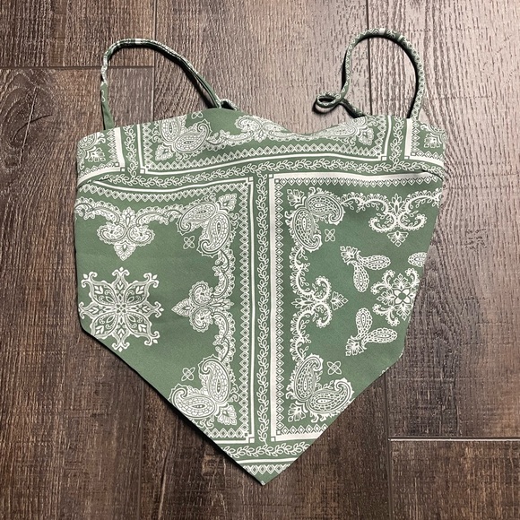 Vici Tops - Vici Dolls Tie Back Scarf Top